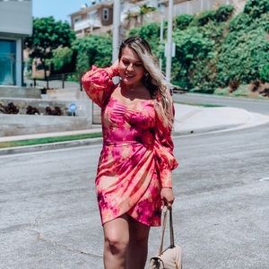 BAR III Printed Mini Dress M